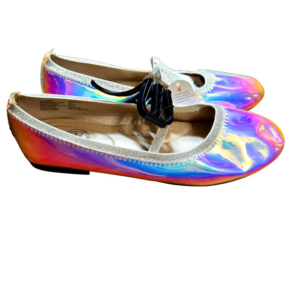 Wonder Nation + More Girl's Size 4 4.5 Flats Cleats Tennis Shoes Bulk Lot of 5 - Picture 6 of 11